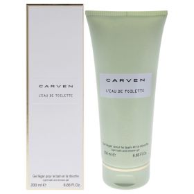 Leau De Toilette by Carven for Women - 6.66 oz Shower Gel